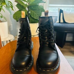 Dr. Martens Vegan Leather Combat Boots